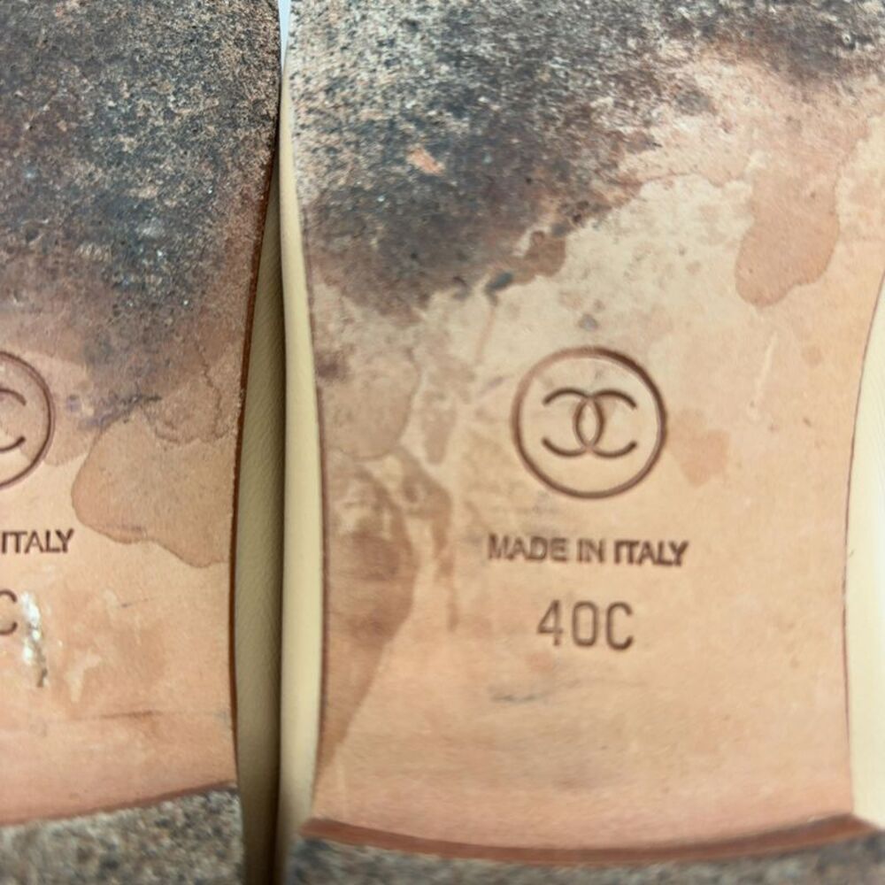 CHANEL Ballet Flats with Bow - Picture 7 of 7